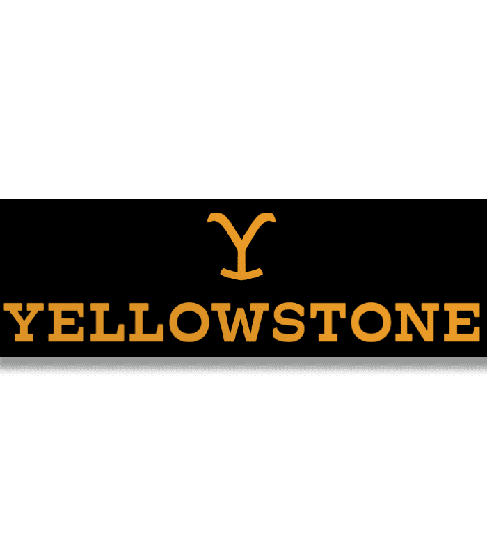 Yellowstone Logotype Klisterm&aelig;rke