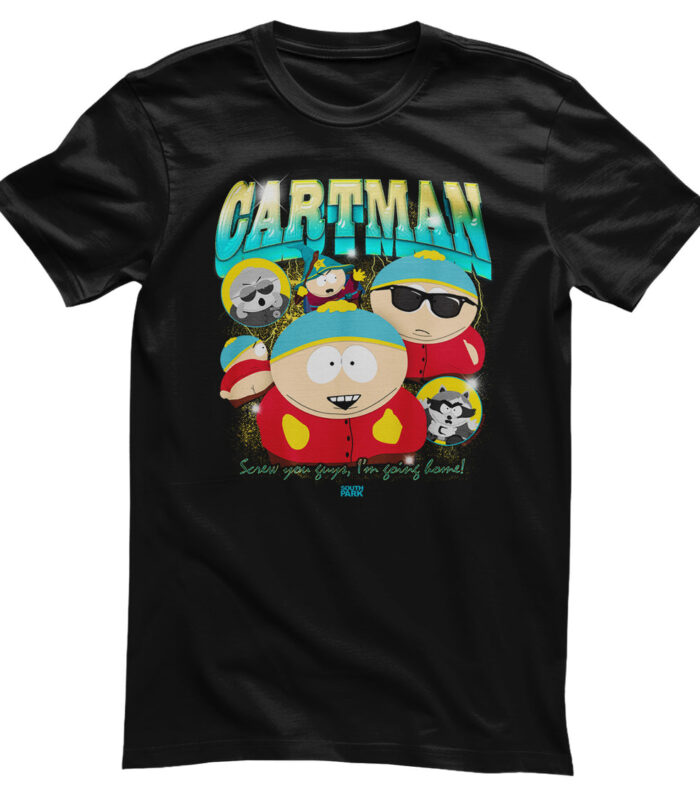 South Park - Cartman Bootleg Rap Voksen T-Shirt