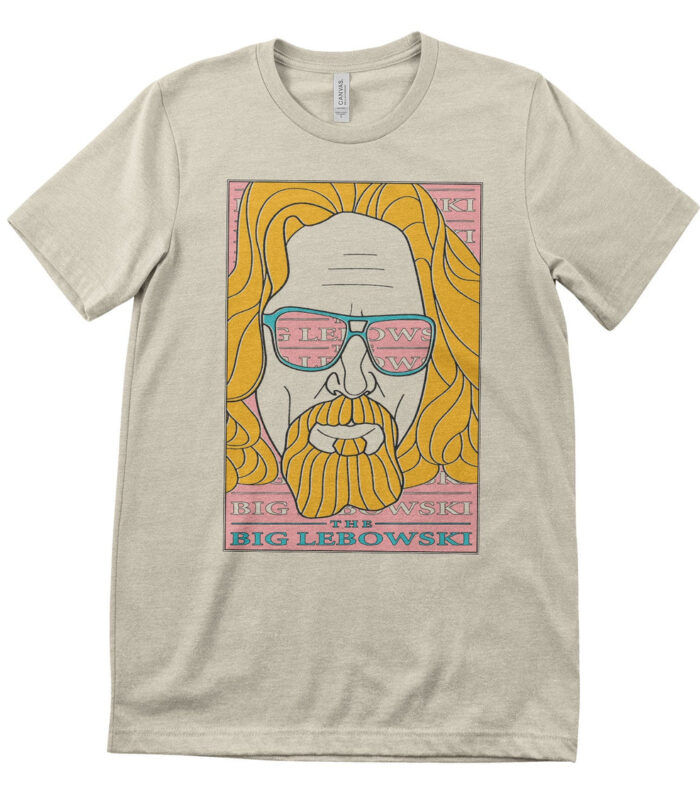 The Big Lebowski Art Voksen T-Shirt