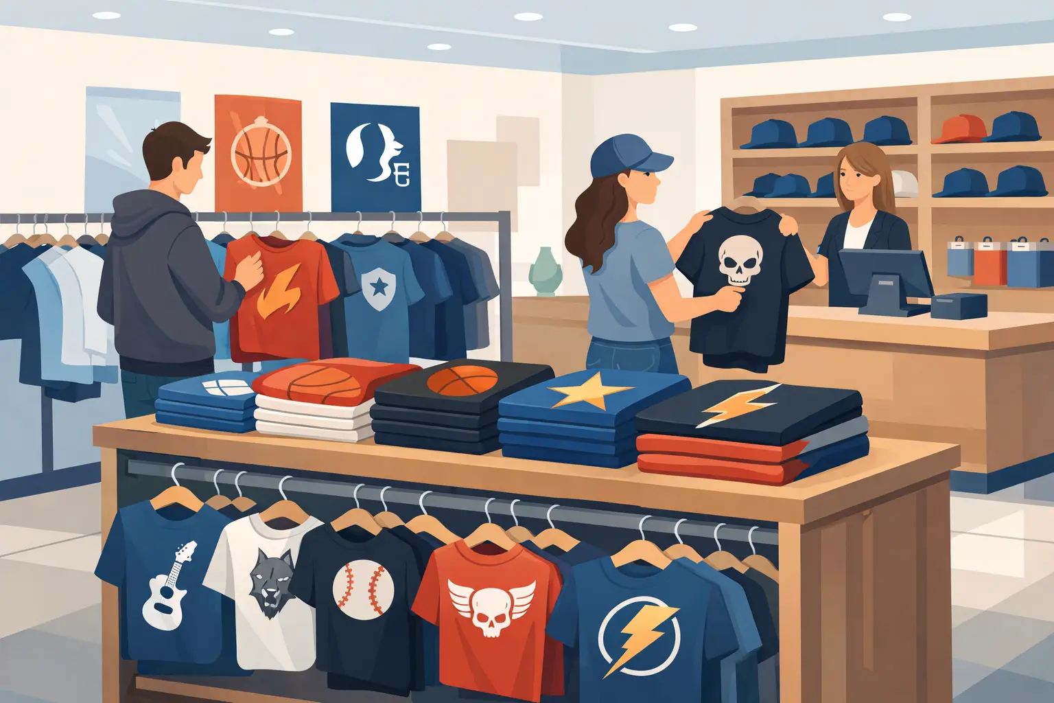 Anmeldelse af licenserede fan T-shirts