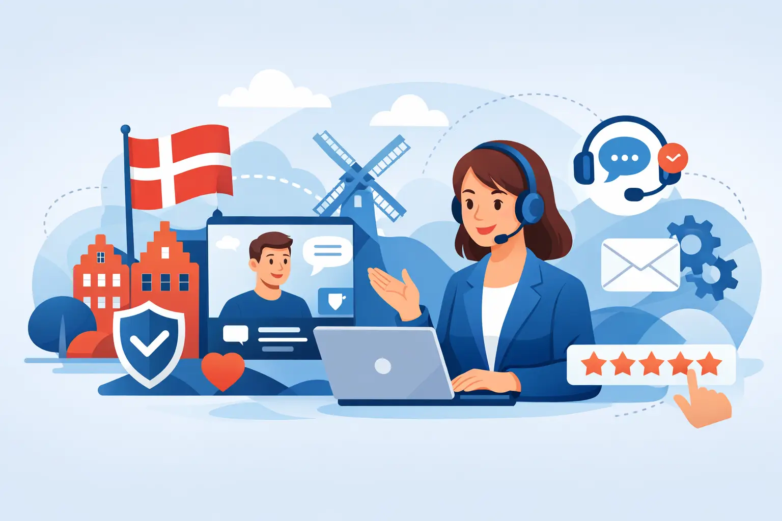 Fordele ved dansk kundeservice online