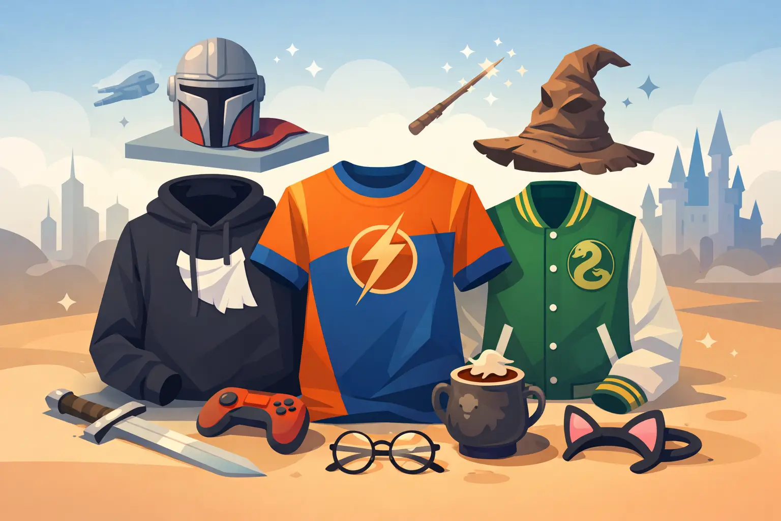 Bestsellers inden for fandom tøj lige nu